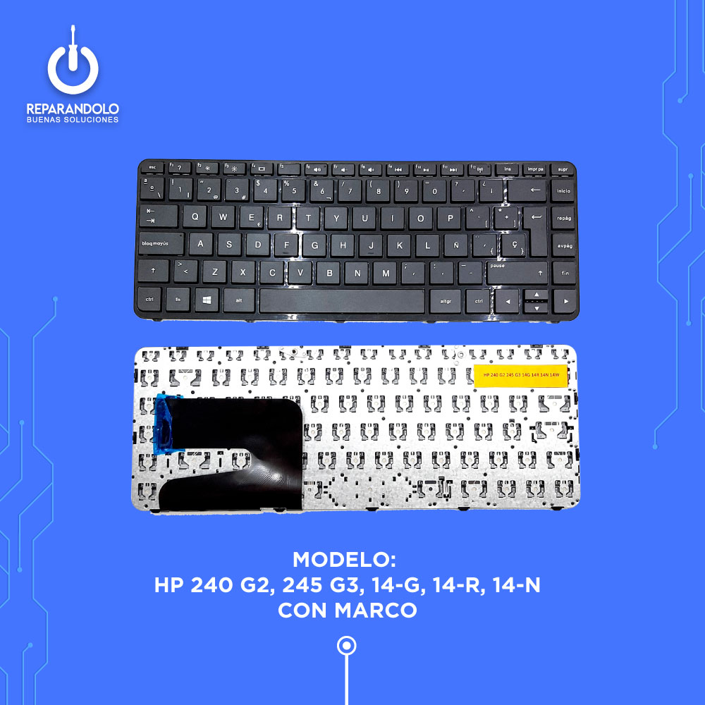 Teclado HP 14-R, 14-N, 14-W, 14-D