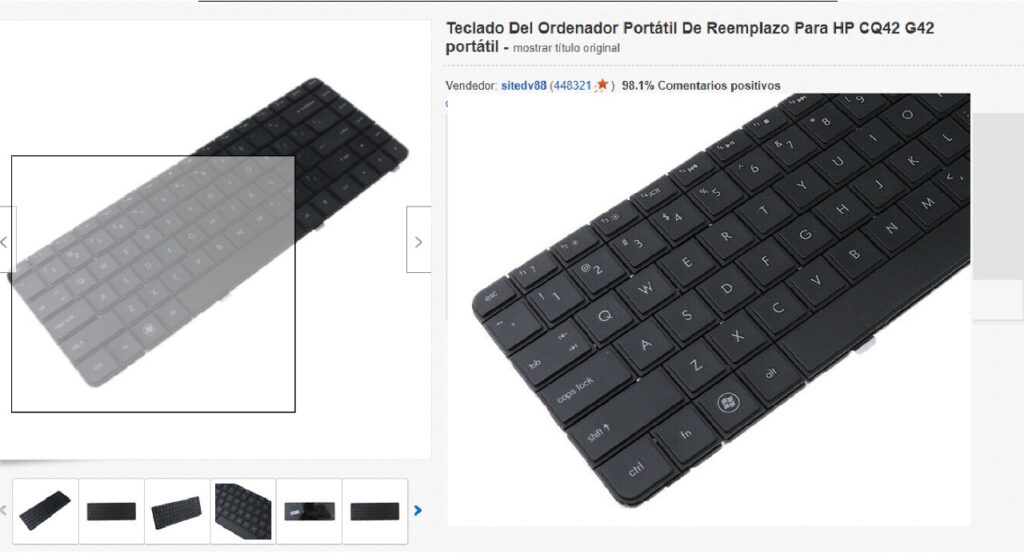 teclado laptop