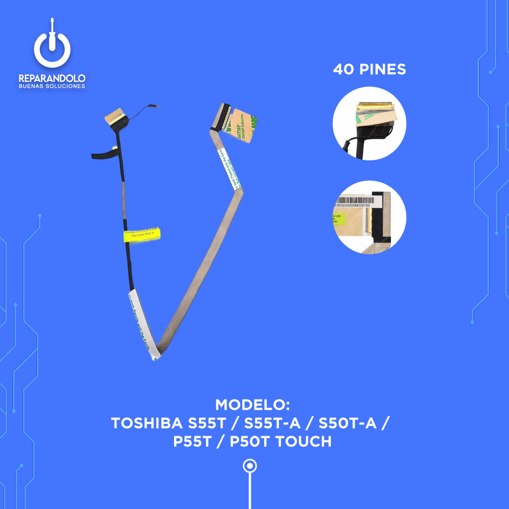 Flex de Video Toshiba S55T S50T-A P55T P50T Touch