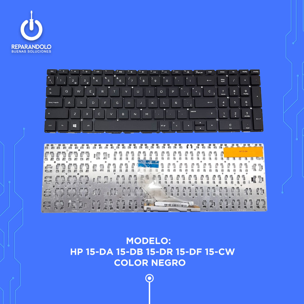 TECLADO--HP-Pavilion-15-DA