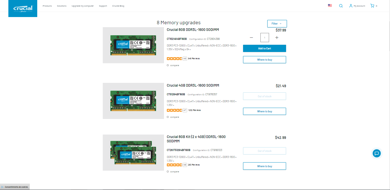 Como Saber Si Una Tarjeta Ram Es Compatible