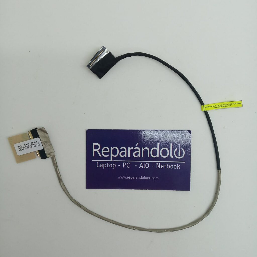 Câble LCD LVDS Pour Toshiba Satellite L50-B, L55-B, S50-B - Nappe Vidéo - Neuf
