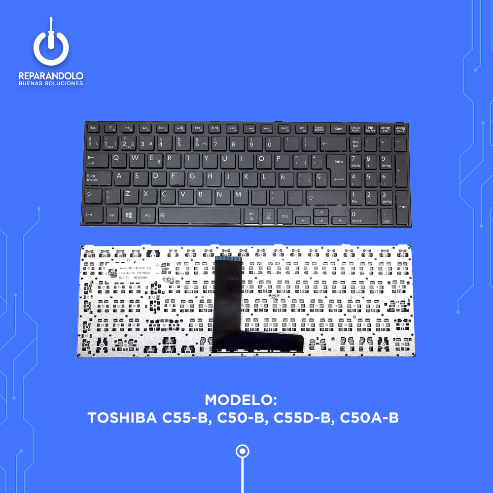 TECLADO-Toshiba-C55-B,-C50-B,-C55D-B,-C50A-B
