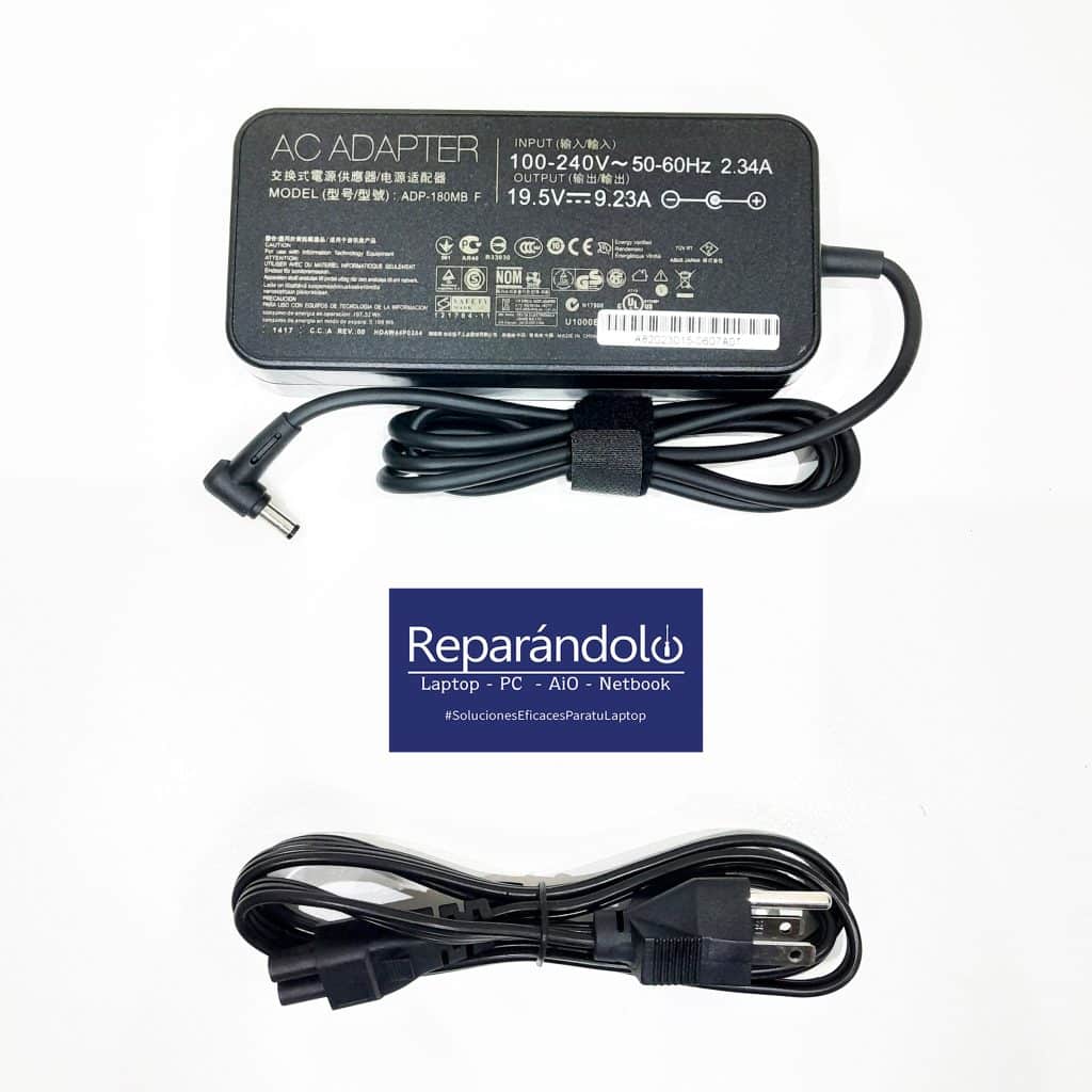 CARGADOR DE LAPTOP ASUS 19.5V 9.23A (5.5*2.5) 180 WT ORIGINAL